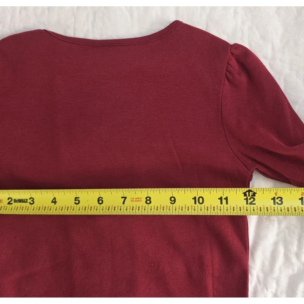 Vintage Gymboree Long Sleeved Shirt Size 4 Family Portrait Line Size 4 Red 2006